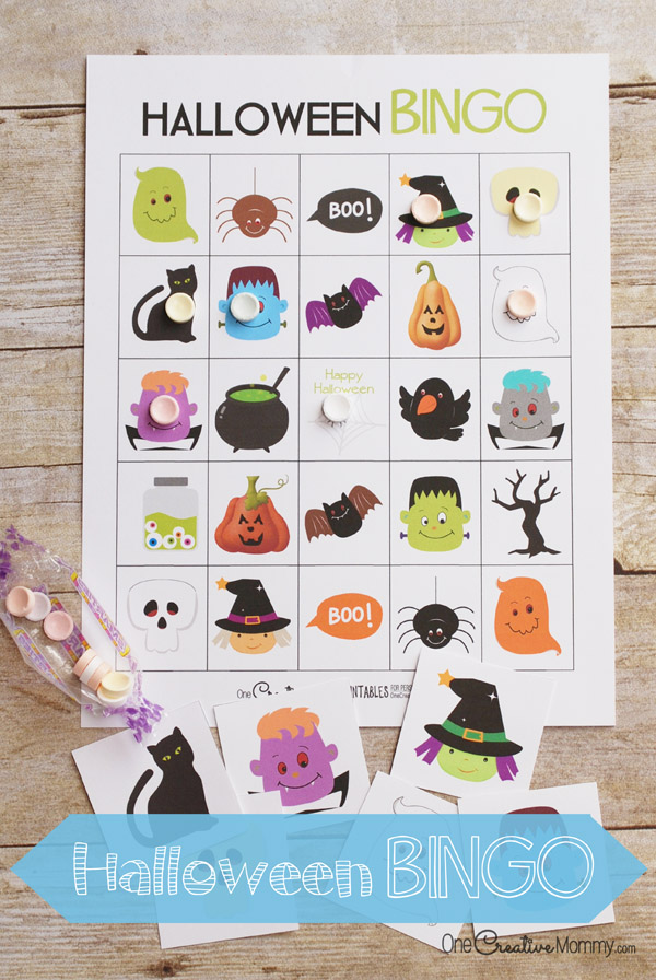 Free halloween bingo printable cards